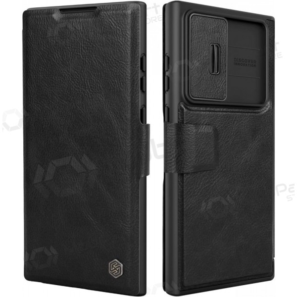 Obal Samsung Galaxy S23 FE „Nillkin Leather“ (černý)