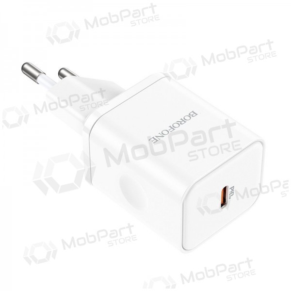 Nabíječka buitinis Borofone BN6 Type-C PD+QC3.0 20W, bílý