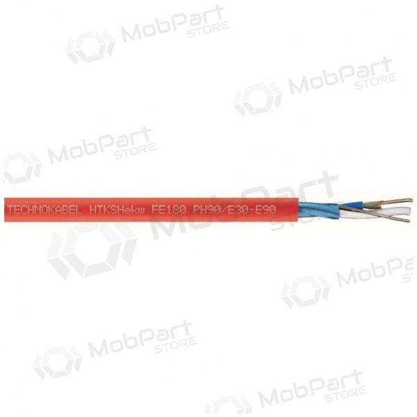 Požární kabel Technokabel 1x2x0.8mm YnTKSYekw (stíněný, plný, Eca, 100m)