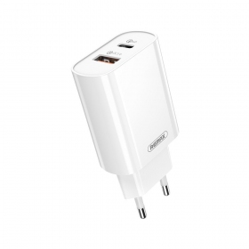 Nabíječka telefonu Remax RP-U37 20 W USB-C + USB-A bílá
