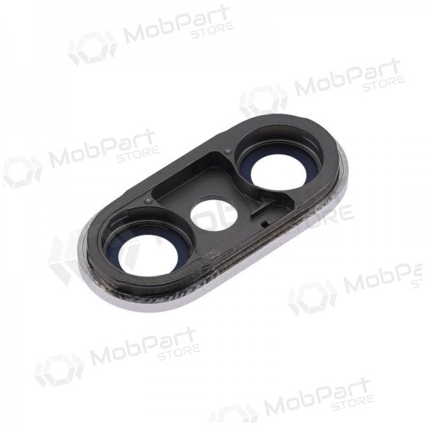 Apple iPhone X sklo kamery (stříbrný) (s rámem)