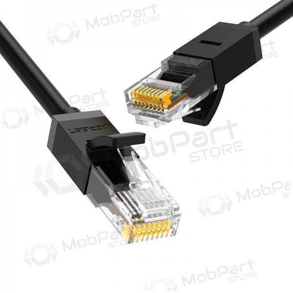 Kabel Ugreen RJ45 Cat 6 UTP 1000Mbps 1.0m (černá)