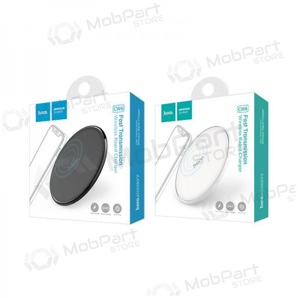Nabíječka bezdrátový Hoco CW6 (5W) (bílý)