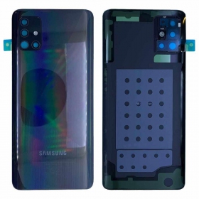 Samsung A515 Galaxy A51 2020 zadní kryt baterie černá (Prism Crush Black) (použitý grade C, originál)