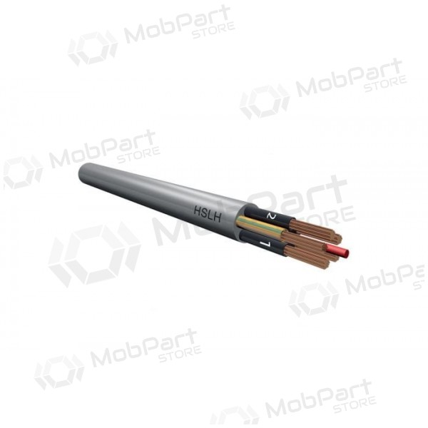 Flexibilní kabel Elmat HSLH-JZ 4x0.75 mm² měděný LSZH CPR Cca 300/500 V