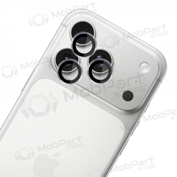 Apple iPhone 18 Pro, 18 Pro Max ochranné tvrzené sklo na fotoaparát - 3MK Lens Pro (průhledné)