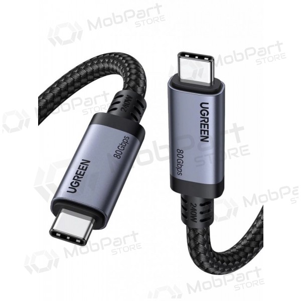 USB-C kabel Ugreen L706 USB-C na USB-C 1 m 240 W černý