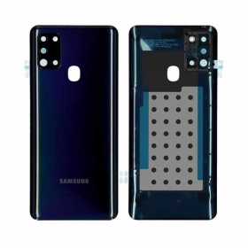 Samsung A217 Galaxy A21s 2020 zadní kryt baterie (černá) (použitý grade C, originál)