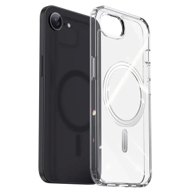 Obal Apple iPhone 16e, 17e - Dux Ducis Clin Magsafe (průhledný)