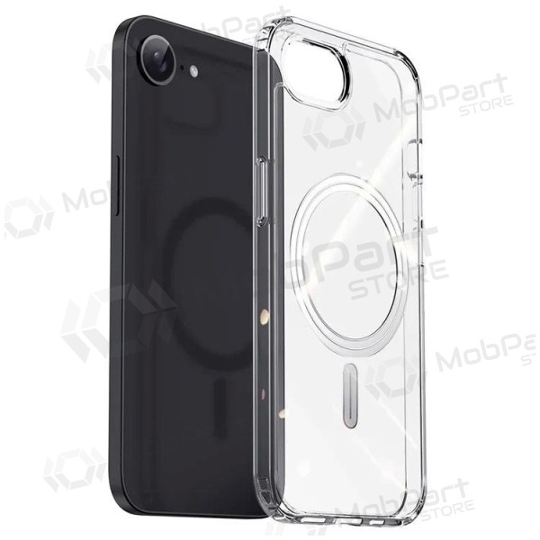 Obal Apple iPhone 16e, 17e - Dux Ducis Clin Magsafe (průhledný)