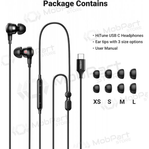 Sluchátka Ugreen EP103 USB-C (30638)