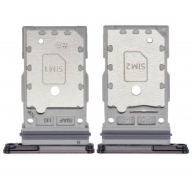 Samsung Galaxy S23 / S23 Plus Dual SIM držák karty (černá) (service pack) (originál)