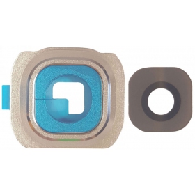 Samsung Galaxy S6 sklo kamery (zlatý)