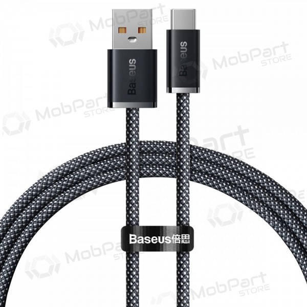 USB kabel Baseus Dynamic 100W USB-A to Type-C 1.0m šedá CALD000616