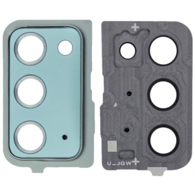 Samsung Galaxy Note 20 sklo kamery (zelená) (s rámem)