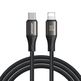 USB kabel Joyroom SA25-CL3 USB-C to Lightning 30W 1.2m černá