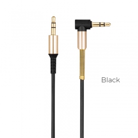 Audio adaptér Hoco UPA02 AUX 3,5mm į 3,5mm (černá)