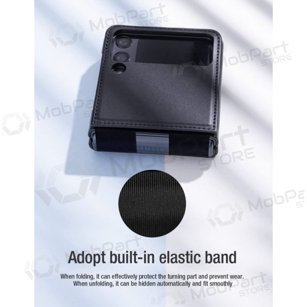 Obal Samsung Galaxy Z Flip4 -Nillkin Leather- (černý)