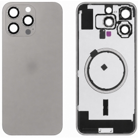 Apple iPhone 16 Pro Max zadní kryt (šedý) (Premium)