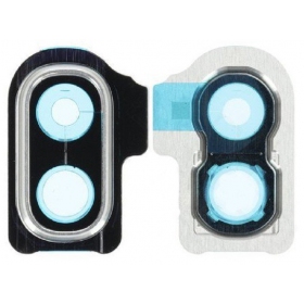 Samsung Galaxy A20e 2019 sklo kamery (stříbrný)