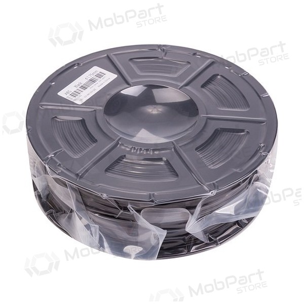 3D spausdinimo plastikas ABS, 1.75mm, 1kg, černá