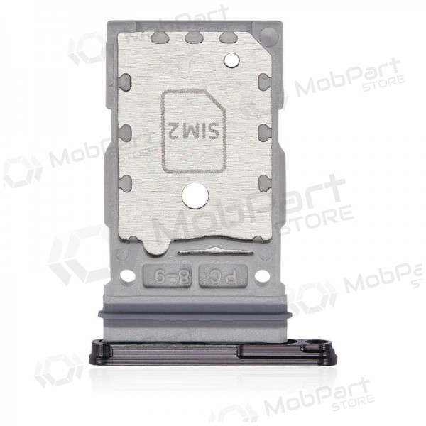 Samsung Galaxy S23 / S23 Plus Dual SIM držák karty (černá) (service pack) (originál)