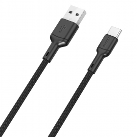 USB kabel Dudao L9T USB-A na USB-C 5A 1.0m černý