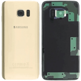 Zadní kryt Samsung Galaxy S7 Edge (platinová zlatá) (originální)