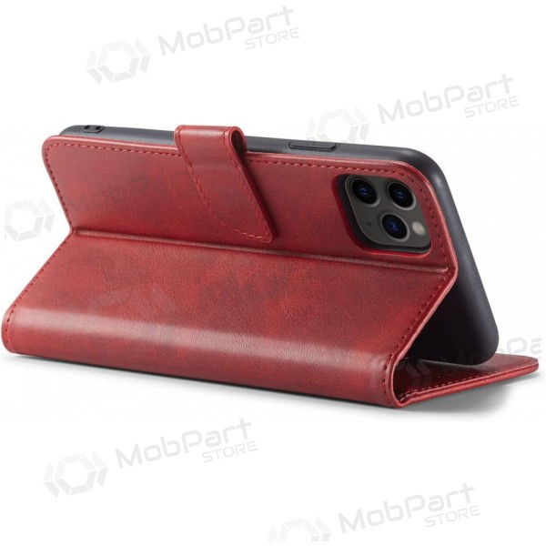 Obal Apple iPhone 16e -Wallet Case- (červený)