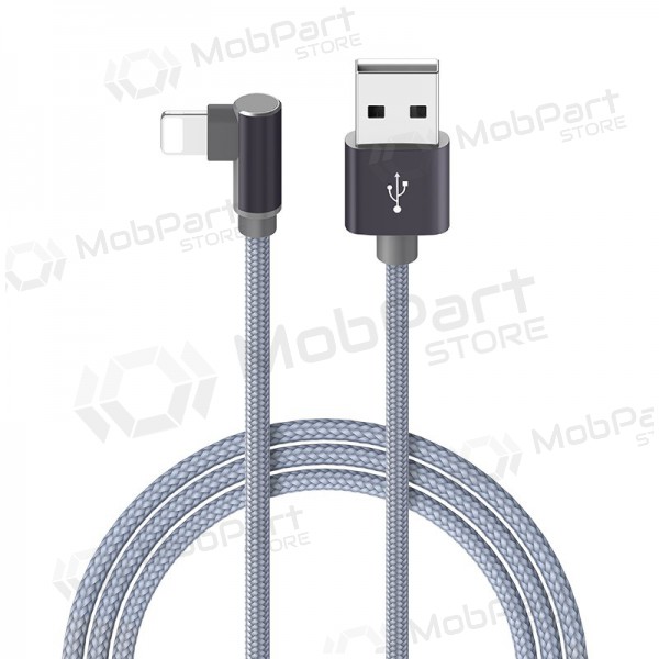 USB kabel Borofone BX26 Lightning 1.0m (šedá)