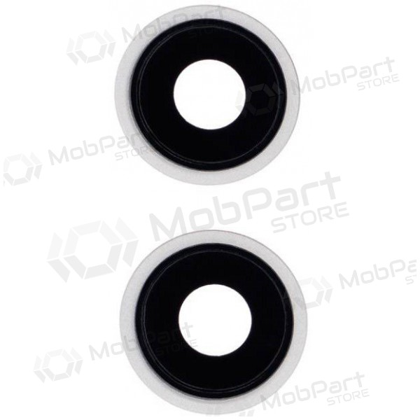 Apple iPhone 13 sklo kamery (2ks) (bílý) (s rámem)