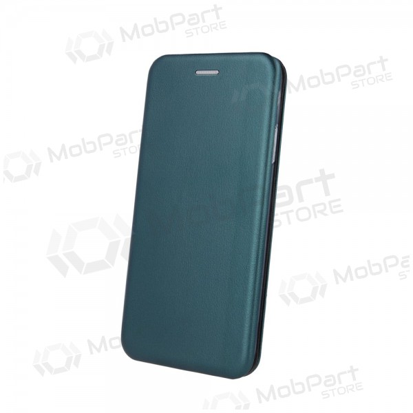 Obal Apple iPhone 13 Pro Max -Book Elegance- (tmavě zelený)