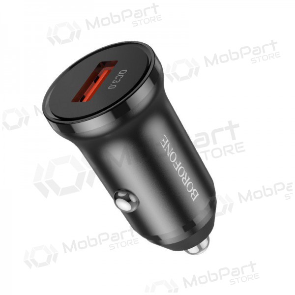 Nabíječka automobilinis Borofone BZ18 Quick Charge 3.0 18W (černá)
