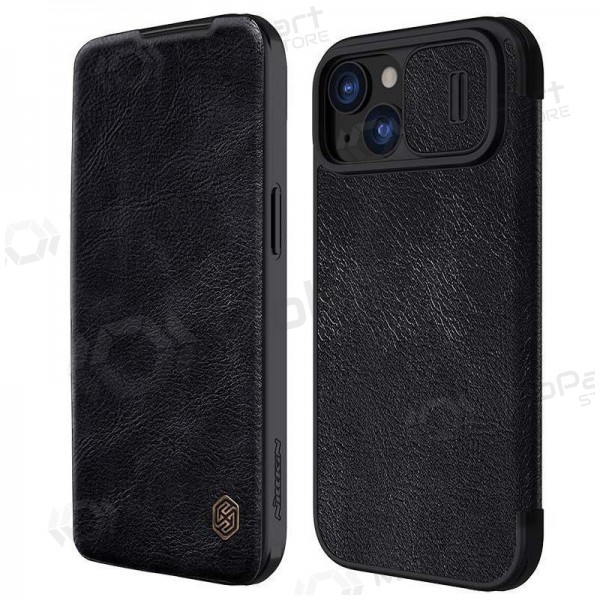 Obal Apple iPhone 14 Pro „Nillkin Leather“ (černý)
