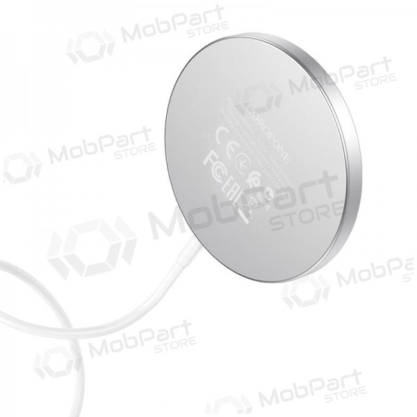 Nabíječka bezdrátový Borofone BQ9 Pro Original Magnetic (10W) (stříbrný)