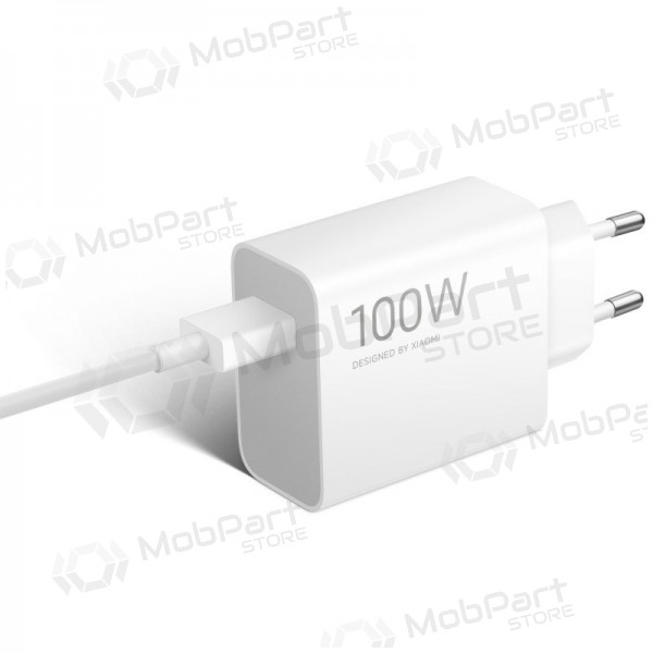 Nabíječka telefonu Xiaomi Charging Combo BHR095VEU 100 W USB-A s kabelem USB-C bílá