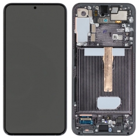 Displej Samsung Galaxy S22+ (černý) (s rámečkem) (OLED)