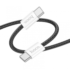 USB kabel Hoco X104 60W USB-C to USB-C 2.0m černá