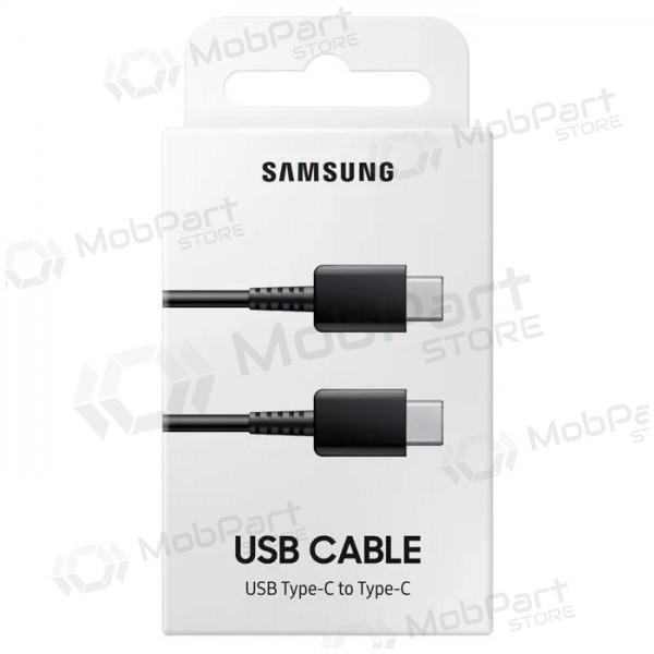 USB kabel originál Samsung EP-DA705 Type-C-Type-C 1.0m v balíčku černá