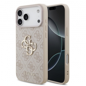 Obal Apple iPhone 17 Pro Max - Guess PU 4G Metal Logo