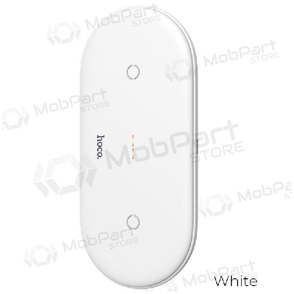 Bezdrátový nabíječka HOCO CW23 Dual Power FastCharge (bílý)