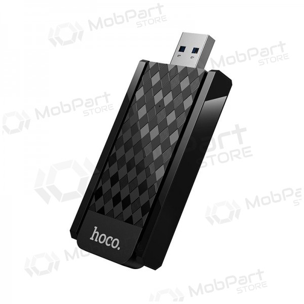 USB Wi-Fi adaptér Hoco HI34 USB 3.0 Wi-Fi 6 černý