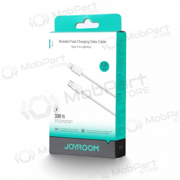 USB kabel Joyroom S-A45 USB-C to Lightning 30W 1.2m bílý