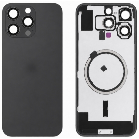 Apple iPhone 16 Pro Max zadní kryt (černý) (Premium)