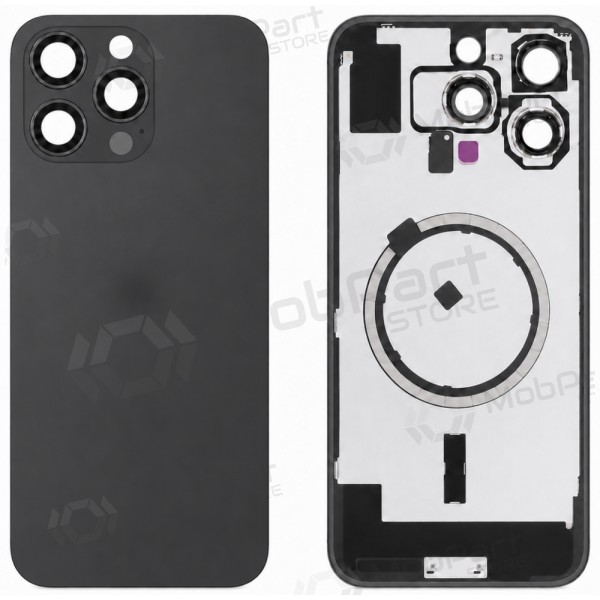 Apple iPhone 16 Pro Max zadní kryt (černý) (Premium)