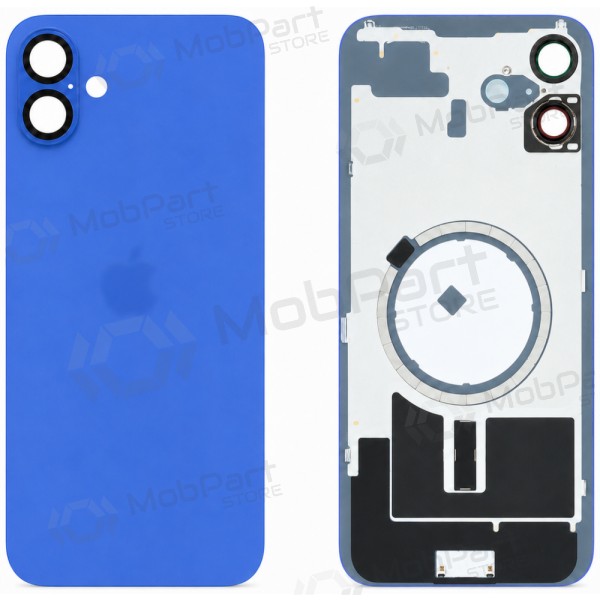 Apple iPhone 16 Plus zadní kryt (modrý) (Premium)