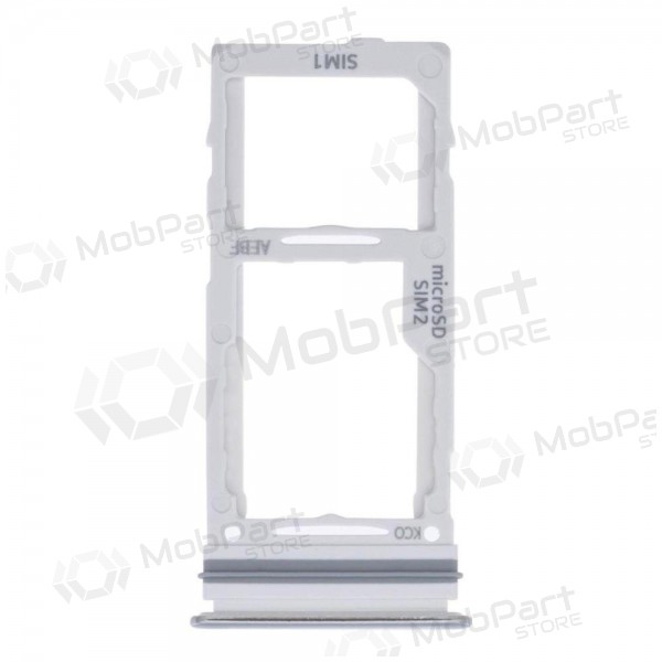 Samsung A525 / A526 / A528 / A725 / A726 A52 Galaxy 4G / A52 5G / A52S 5G / A72 4G / A72 5G SIM držák karty (bílý) (service pack) (originál)