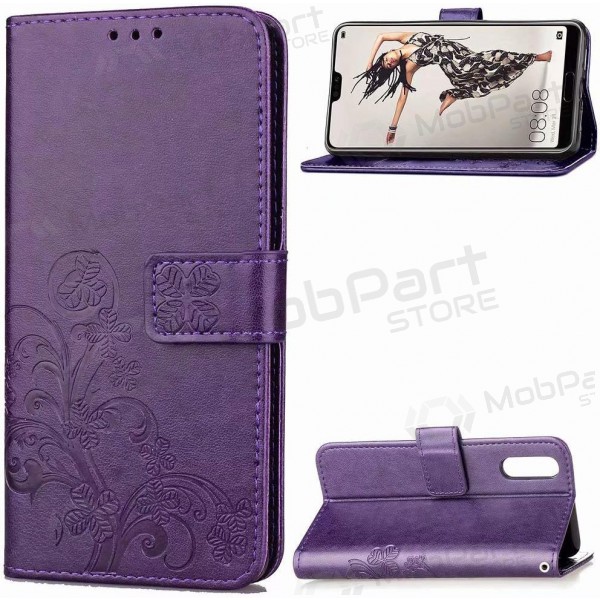 Samsung Galaxy A16 pouzdro - Flower Book (fialové)