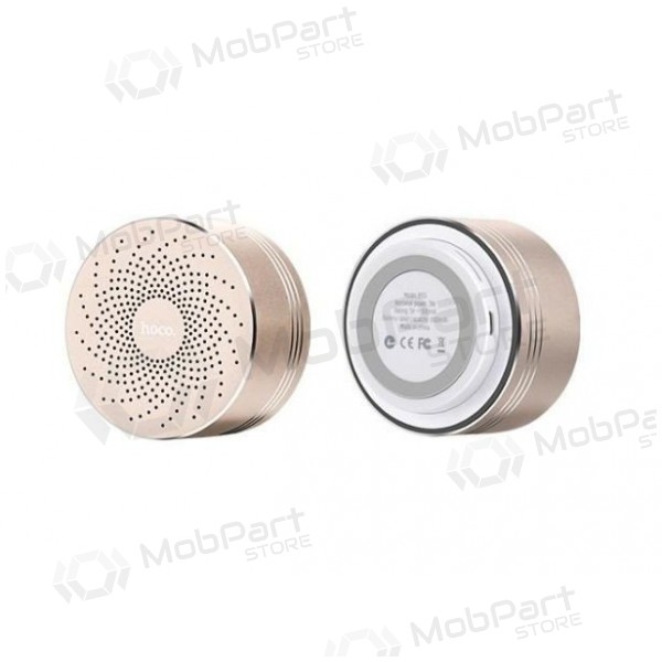 Bluetooth přenosný reproduktor HOCO BS5 (MicroSD, handsfree, AUX,FM) (zlatý)