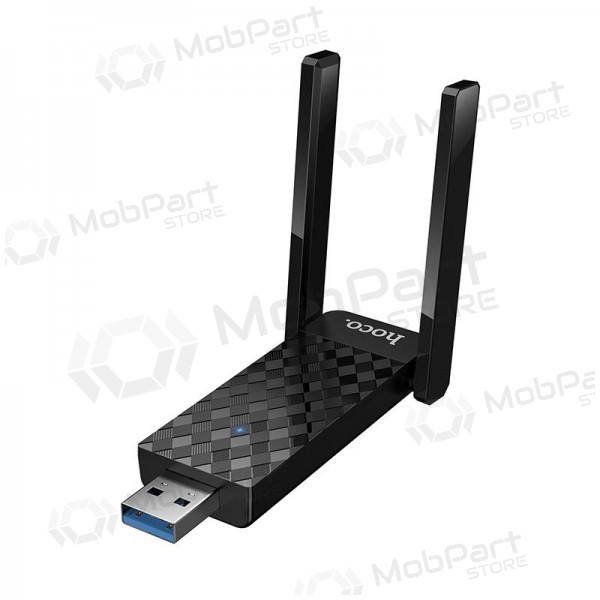 USB Wi-Fi adaptér Hoco HI34 USB 3.0 Wi-Fi 6 černý